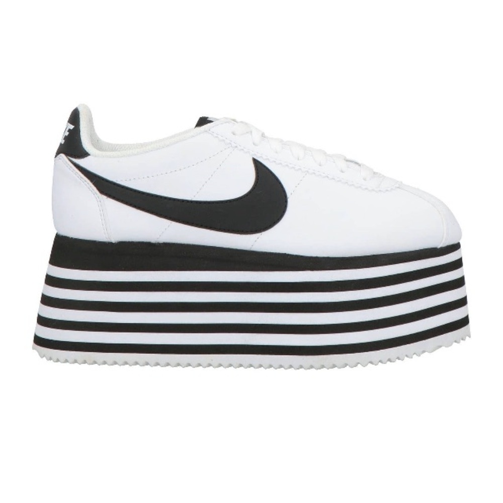 NEW NIKE COMME DES GARÇONS' CORTEZ PLATFORM SNEAKER